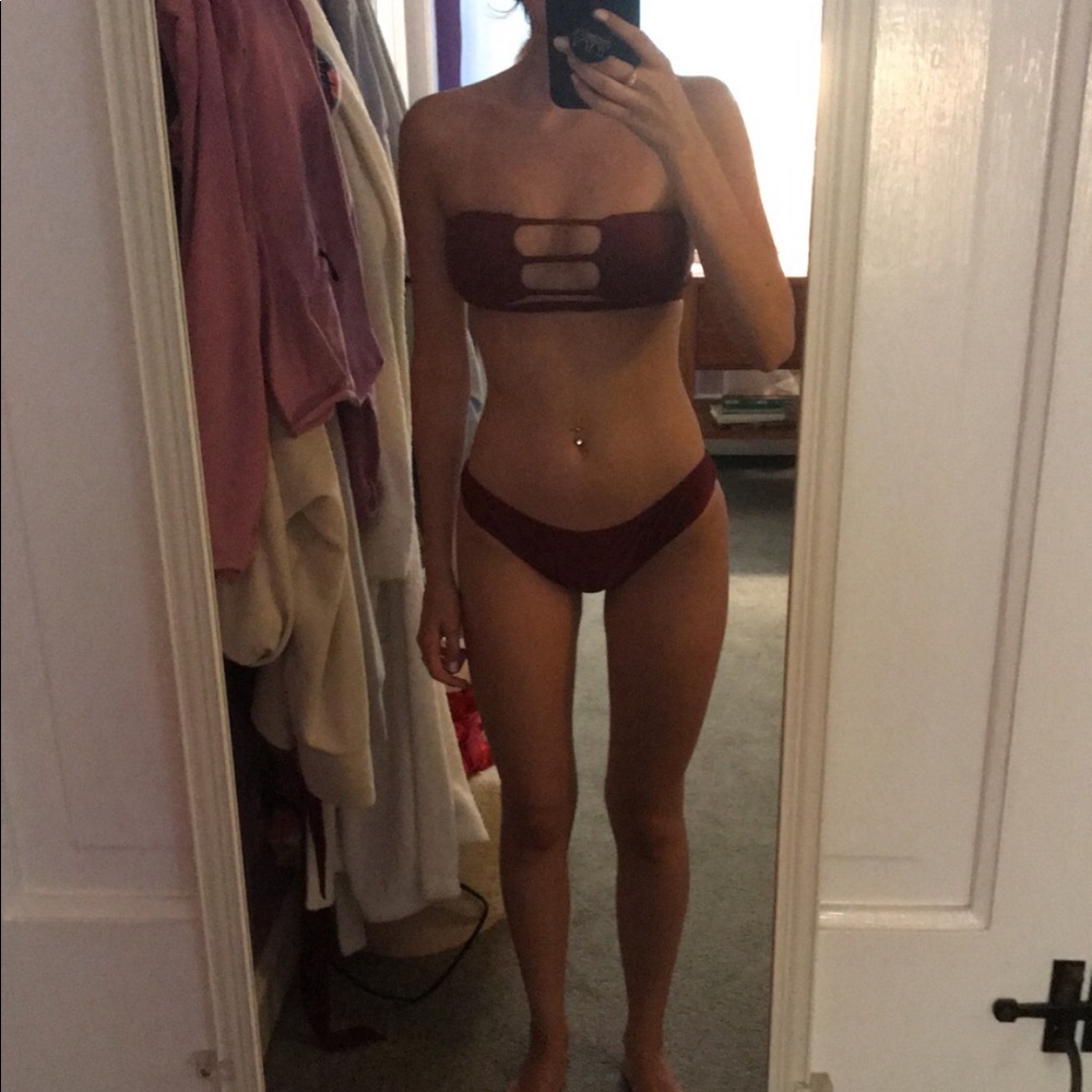 Red Pepperblackwood Bikini